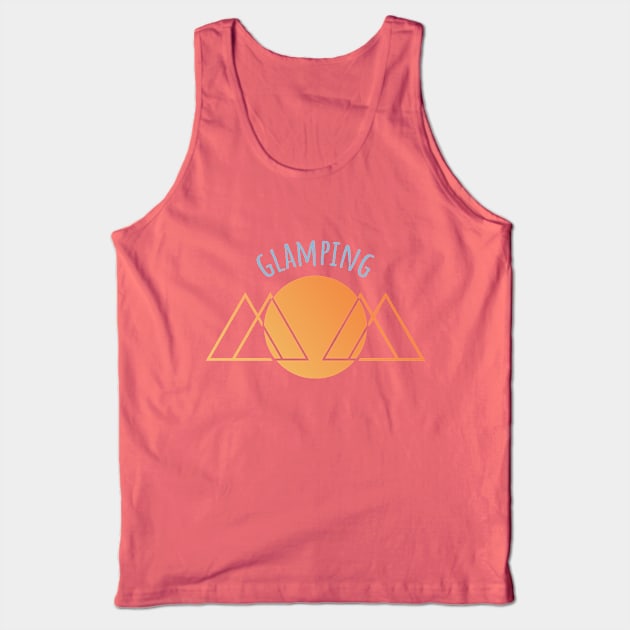 Happy Mother's Day to my Glamping Mom Tank Top by B A Y S T A L T